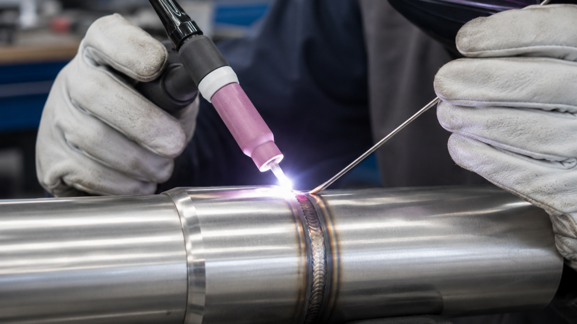 Affûtage des électrodes tungstène en soudage TIG